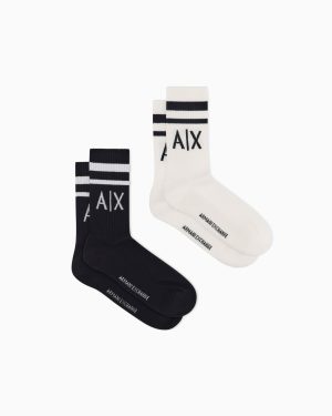 2 PACK TENNIS SPONGE SOCKS