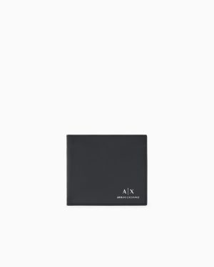 PLAIN LEATHER BIFOLD CREDIT CA