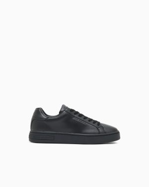 Leather sneakers