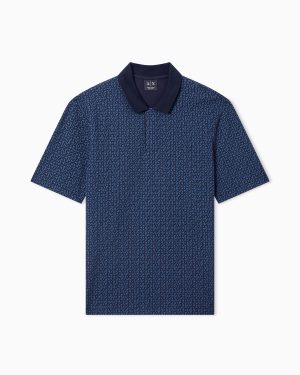 Comfort fit stretch pique polo shirt