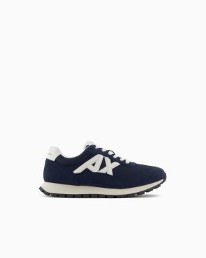 SNEAKER DROP MICROSUEDE+MESH+C
