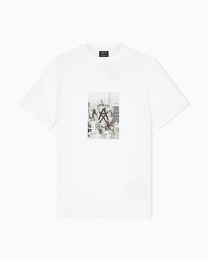 Regular fit cotton T-shirt