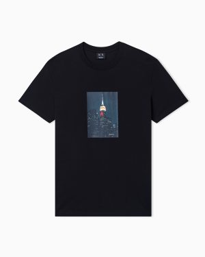Regular fit cotton T-shirt