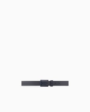 Belt with Rectangular Buckle