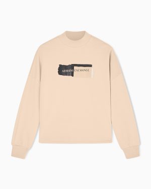 Crewneck Sweatshirt in French Terry Cotton